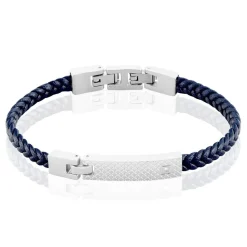 Bracelet Phebus Him Acier Blanc Diamant
