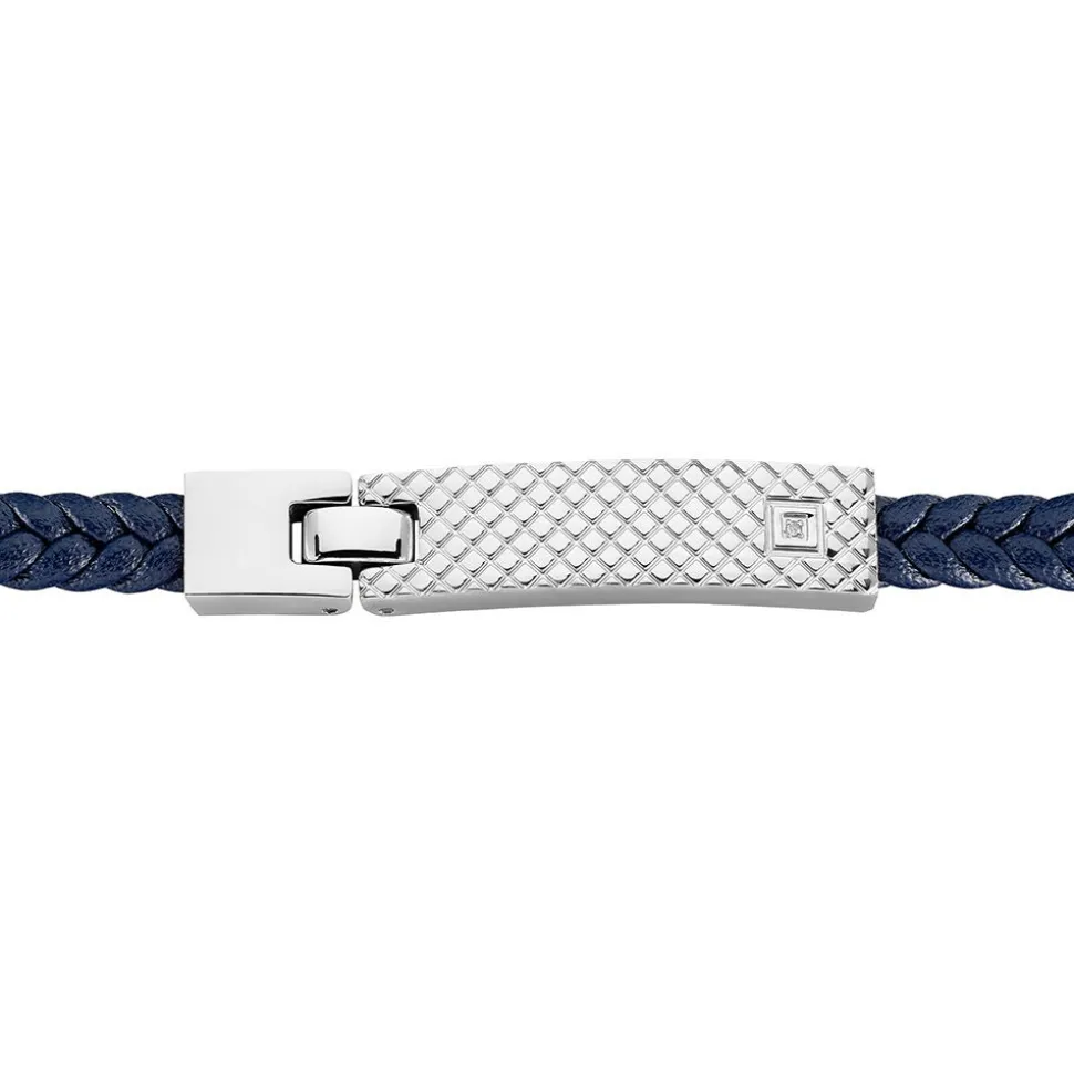 Bracelet Phebus Him Acier Blanc Diamant