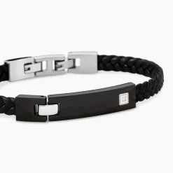Bracelet Phebus Him Camille Acier Blanc Diamant