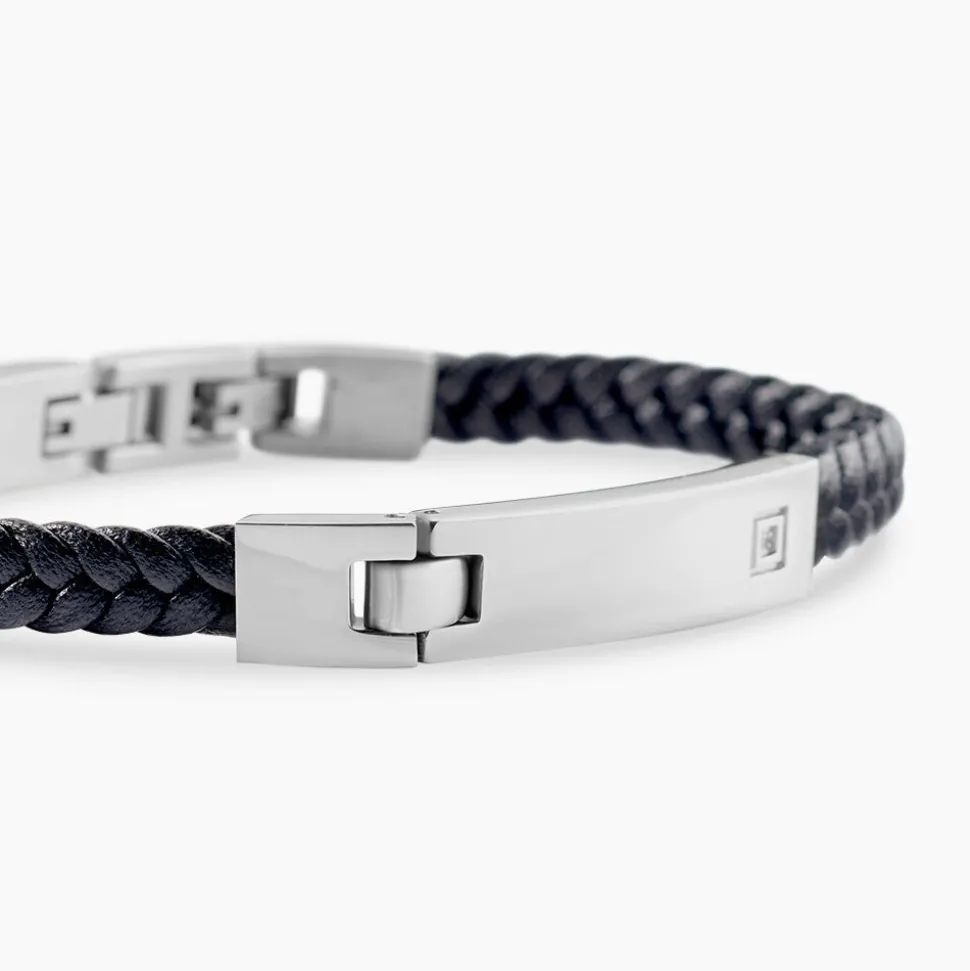 Bracelet Phebus Him Casual Acier Blanc Diamant