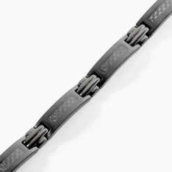 PHEBUS HIM Bracelets Homme|Bracelets Acier Inoxydable > Bracelet Classique Acier Noir