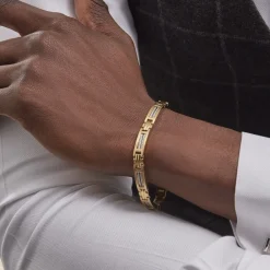 PHEBUS HIM Bracelets Homme|Bracelets Acier Inoxydable > Bracelet Classique Acier Jaune