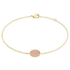 Bracelet Phileas Plaqué Or Jaune Quartz
