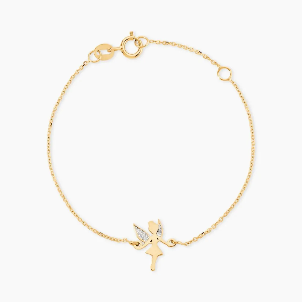 Marc Orian Bracelets Or|Bracelets Enfants > Bracelet Phillie Or Jaune