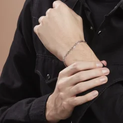 Marc Orian Bracelets Homme|Bijoux Homme > Bracelet Piato Argent Blanc