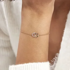 Bracelet Plaqué Or Jaune Amato Oxydes De Zirconium