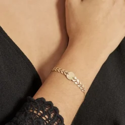Bracelet Plaqué Or Jaune Katio