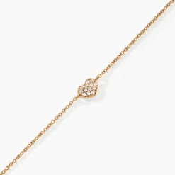 Bracelet Plaqué Or Nafissa Oxydes De Zirconium