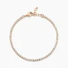 Bracelet Plaqué Or Zoelia Oxydes De Zirconium