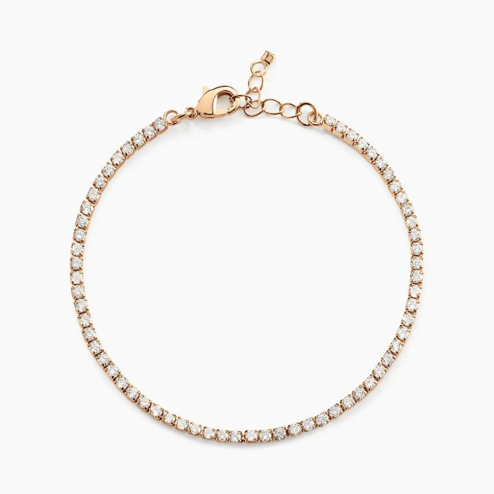 Bracelet Plaqué Or Zoelia Oxydes De Zirconium