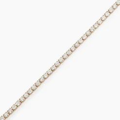 Bracelet Plaqué Or Zoelia Oxydes De Zirconium