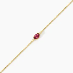 Marc Orian Bracelets|Idées Cadeaux Femme > Bracelet Poem Argent Jaune Tourmaline
