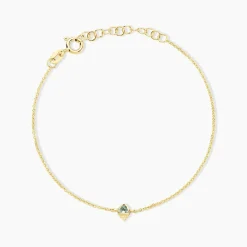 Marc Orian Bracelets|Idées Cadeaux Femme > Bracelet Poem Argent Jaune Topaze