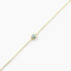 Marc Orian Bracelets|Idées Cadeaux Femme > Bracelet Poem Argent Jaune Topaze Bleu Sky