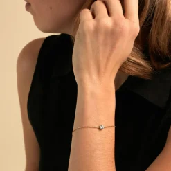 Marc Orian Bracelets|Idées Cadeaux Femme > Bracelet Poem Argent Jaune Topaze Bleu Sky