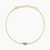 Marc Orian Bracelets|Idées Cadeaux Femme > Bracelet Poem Argent Jaune Topaze