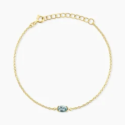 Marc Orian Bracelets|Idées Cadeaux Femme > Bracelet Poem Argent Jaune Topaze