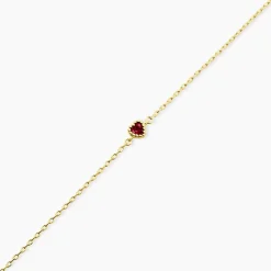 Marc Orian Bracelets|Bijoux Fantaisie > Bracelet Poem Argent Jaune Tourmaline