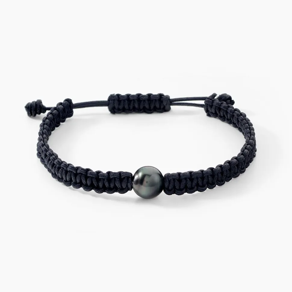 Bracelet Reba Or Blanc Perle De Culture De Tahiti