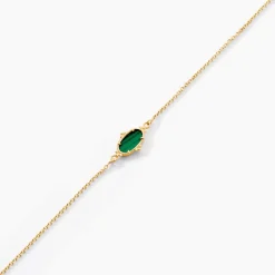 Marc Orian Bracelets|Idées Cadeaux Femme > Bracelet Reflets Pop Or Jaune Malachite or jaune malachite vert