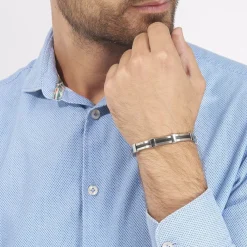 Marc Orian Bracelets Homme|Bracelets Acier Inoxydable > Bracelet Rene Acier Blanc