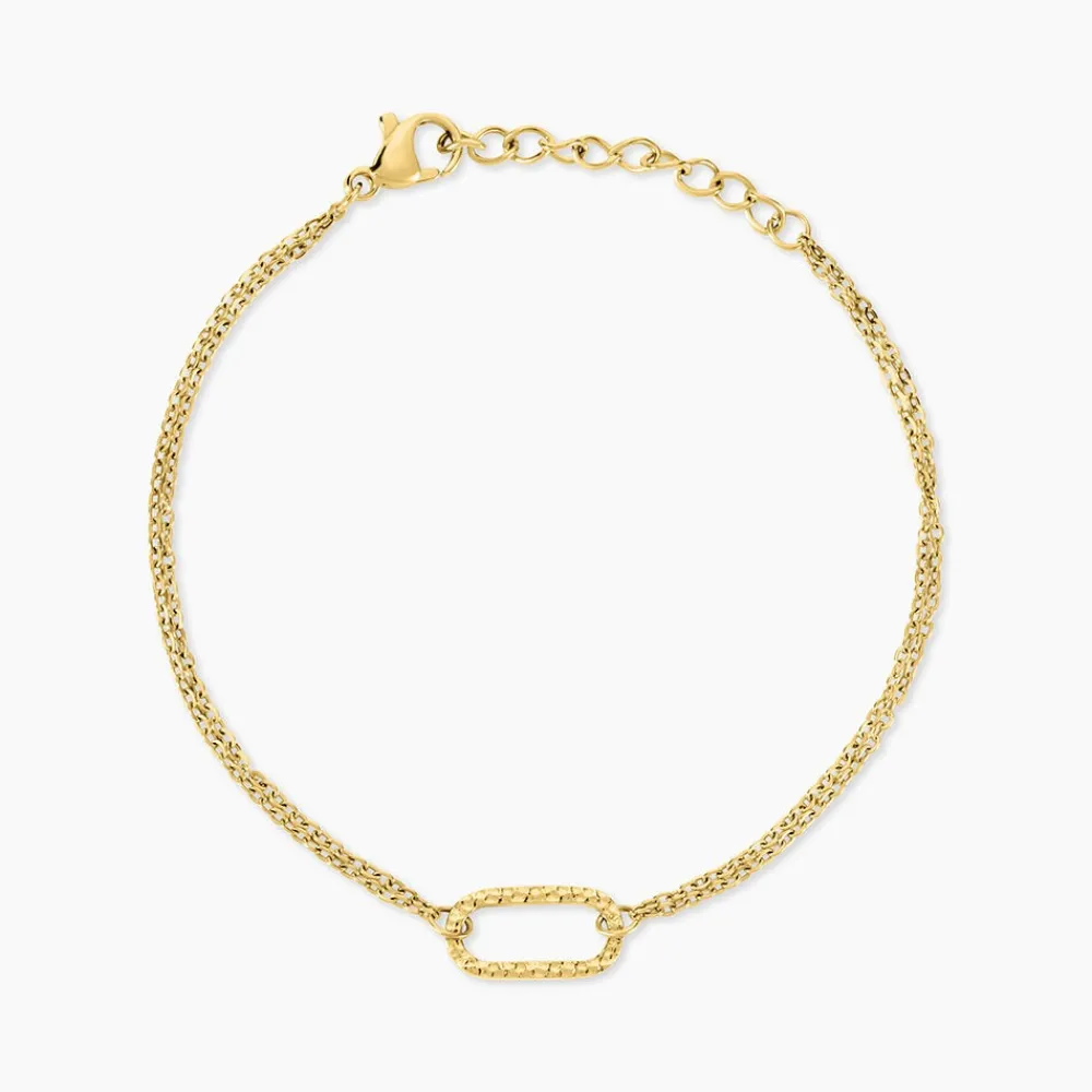 Marc Orian Bracelets Acier Inoxydable|Bijoux Acier Inoxydable > Bracelet Ria Acier Jaune
