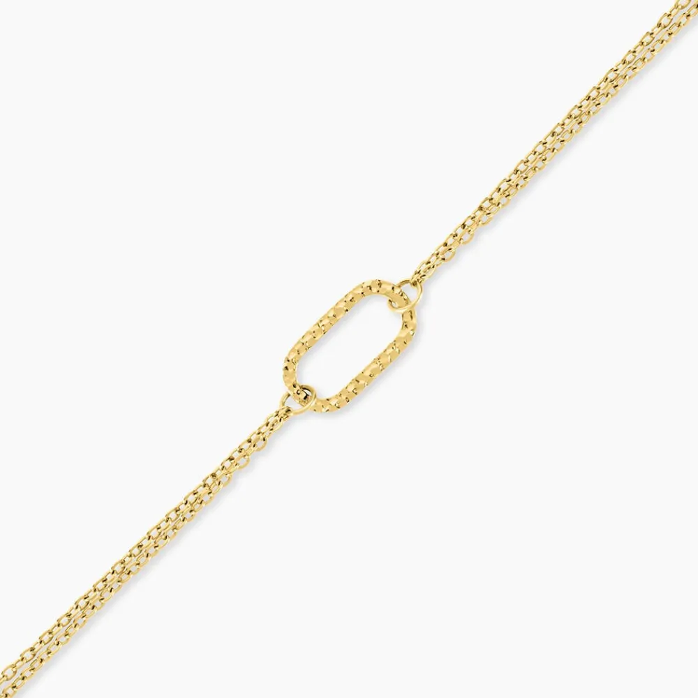 Marc Orian Bracelets Acier Inoxydable|Bijoux Acier Inoxydable > Bracelet Ria Acier Jaune