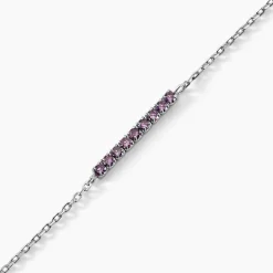 Bracelet Rio Argent Blanc Oxyde De Zirconiu