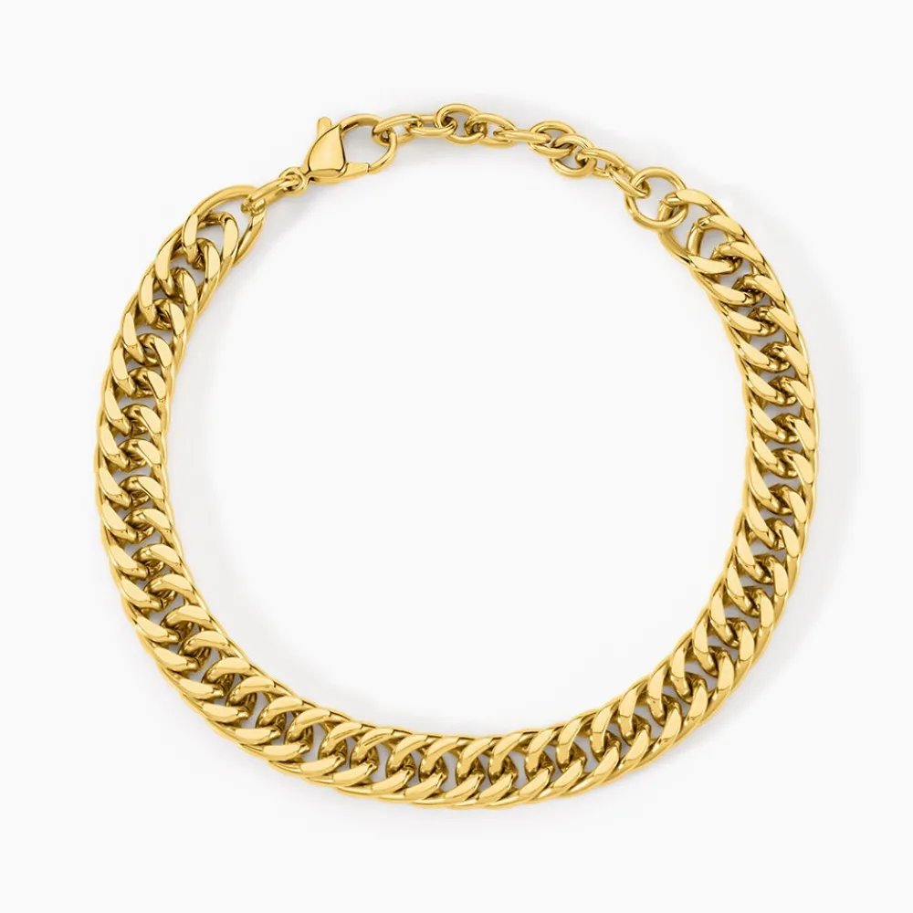 Marc Orian Bracelets Acier Inoxydable|Bijoux Acier Inoxydable > Bracelet Riva Acier Jaune