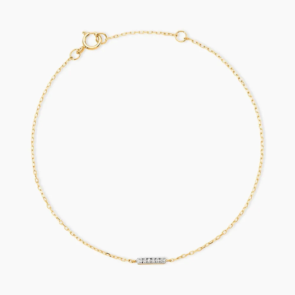 Marc Orian Bracelets Or|Bijoux Or > Bracelet Rosalin Or Jaune Diamant