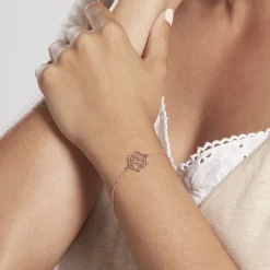 Marc Orian Bracelets|Bijoux Fantaisie > Bracelet Rubino Argent Rose