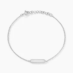 Marc Orian Bracelets|Idées Cadeaux Femme > Bracelet Saddie Argent Blanc