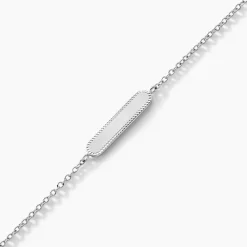 Marc Orian Bracelets|Idées Cadeaux Femme > Bracelet Saddie Argent Blanc