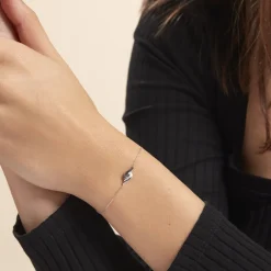Marc Orian Bracelets Or|Bracelets Diamant > Bracelet Sculptural Or Blanc Diamant