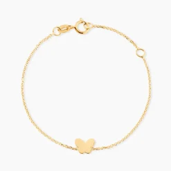 Marc Orian Bracelets Or|Bracelets Enfants > Bracelet Shaida Papillon Or Jaune