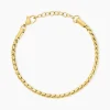 Marc Orian Bracelets Acier Inoxydable|Bijoux Acier Inoxydable > Bracelet Sloane Acier Jaune