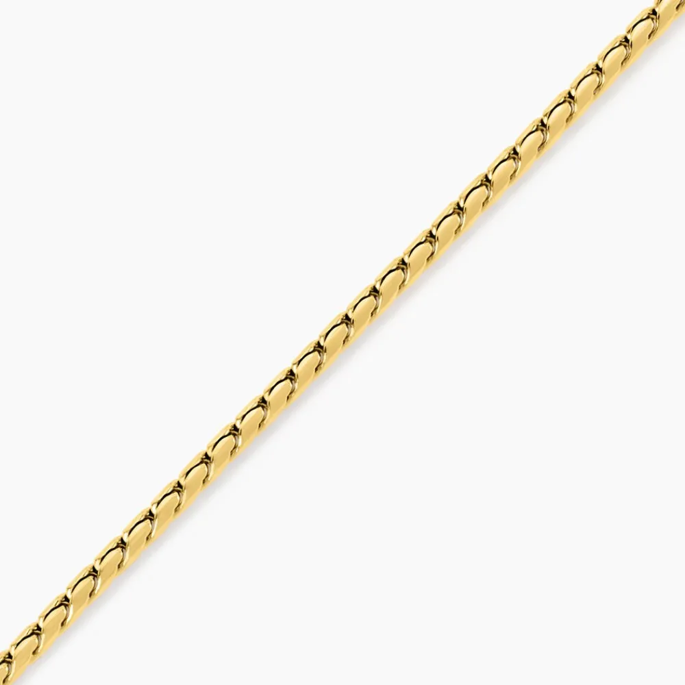 Marc Orian Bracelets Acier Inoxydable|Bijoux Acier Inoxydable > Bracelet Sloane Acier Jaune