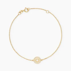 Marc Orian Bracelets Or|Bracelets > Bracelet Soleil Eternel Or Jaune