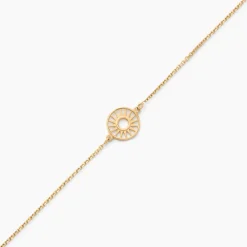 Marc Orian Bracelets Or|Bracelets > Bracelet Soleil Eternel Or Jaune