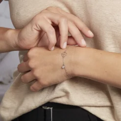 Marc Orian Bijoux Zirconium|Bracelets > Bracelet Spirit Argent Blanc Oxyde De Zirconium