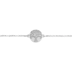 Marc Orian Bijoux Arbre De Vie|Bracelets Arbre De Vie > Bracelet Steenie Argent Blanc