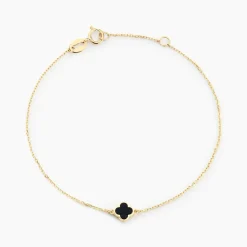 Marc Orian Bracelets Or|Bracelets > Bracelet Stellya Or Jaune Onyx or jaune onyx noir