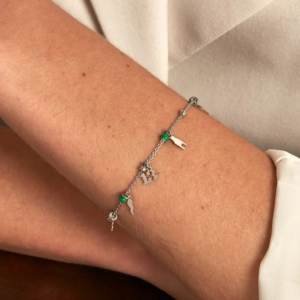 Marc Orian Bracelets|Bijoux Fantaisie > Bracelet Suzanna Argent Blanc