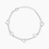 Marc Orian Bracelets Chaînes|Bracelets > Bracelet Suzy Argent Blanc