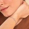 Marc Orian Bijoux Zirconium|Bracelets > Bracelet Syliana Argent Blanc Oxyde De Zirconium