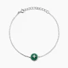 Marc Orian Bracelets|Bijoux Fantaisie > Bracelet Talismania Argent Blanc Malachite