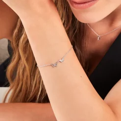 Marc Orian Bracelets|Idées Cadeaux Femme > Bracelet Thecla Argent Blanc Oxyde De Zirconium