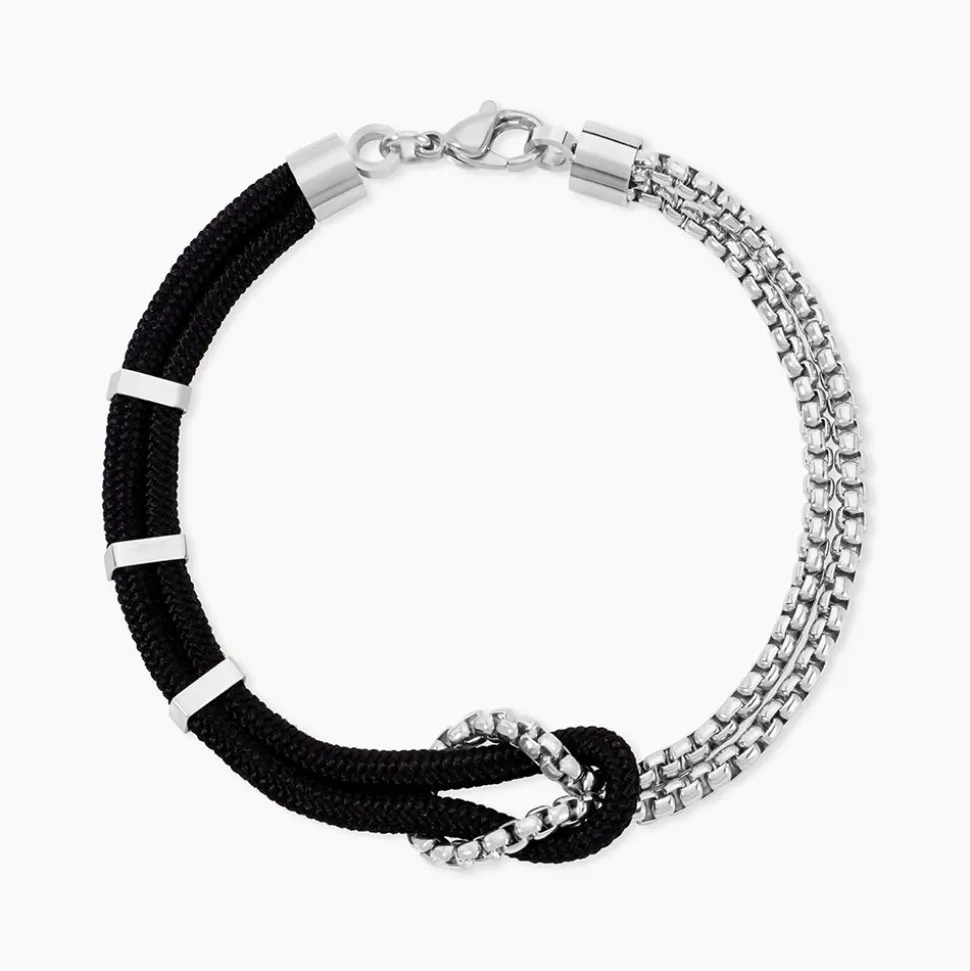 Bracelet Thymeo Acier Blanc