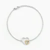 Bracelet Ticia Or Jaune Argent Blanc Oxyde De Zirconium