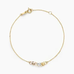 Marc Orian Bracelets Or|Bracelets > Bracelet Tricolore Or Jaune